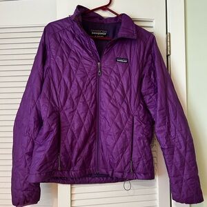 Patagonia Women's Vibrant Purple Puffer Jacket